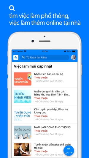 Viecngay - Việc làm phổ thông(圖1)-速報App