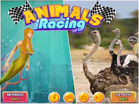 Ostrich Racing 3D Simulatorのおすすめ画像1