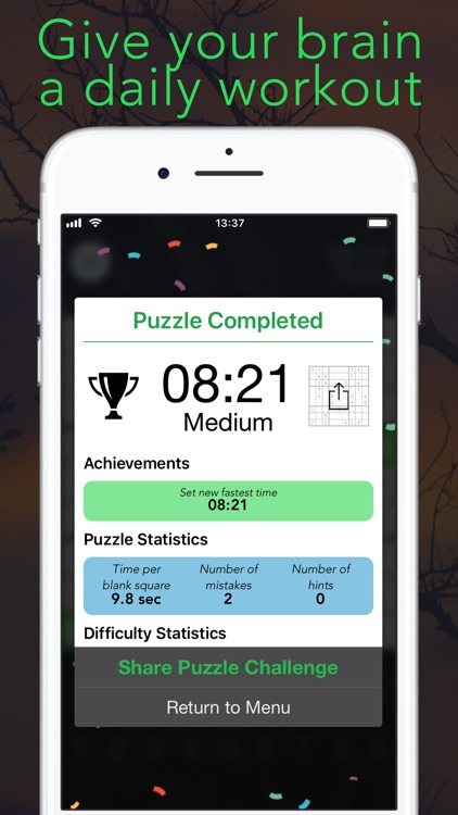 Sudoku ~ classic puzzle game