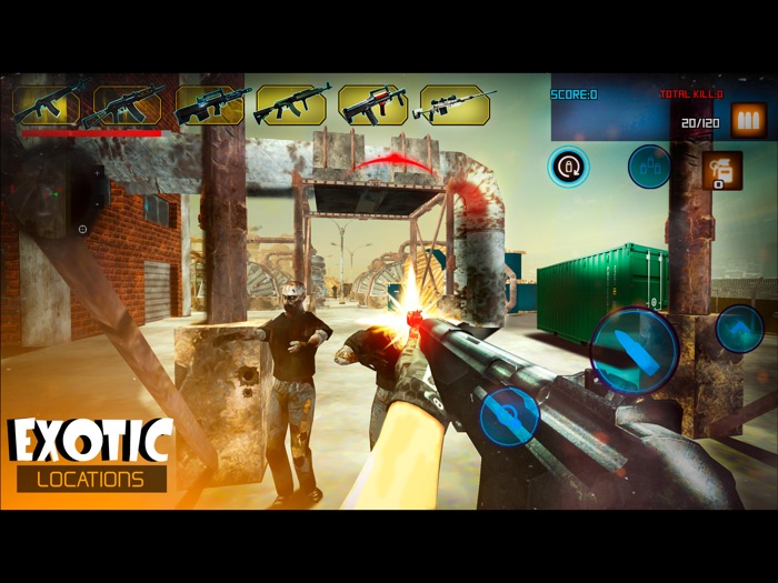 Zombie Bio Battle Yard 3D team