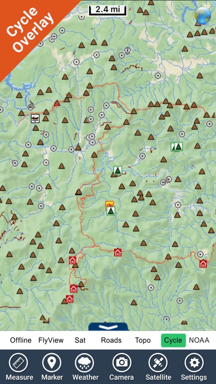 chattahoochee national forest map