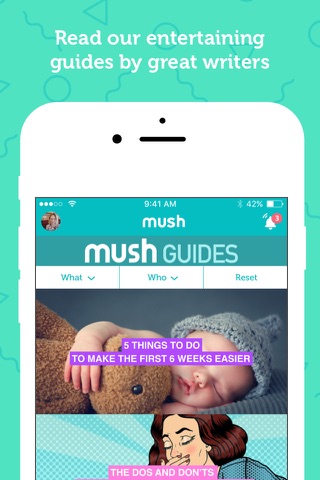 Mush - the friendliest mum app screenshot 3