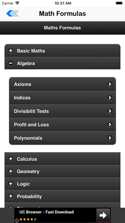 Maths Formula Guide screenshot-4