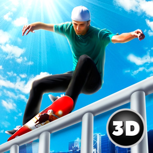 True Touchgrind Skate Race 3D iOS App