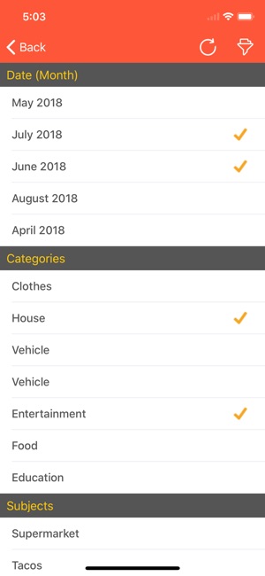 My Expenses Tracker(圖7)-速報App