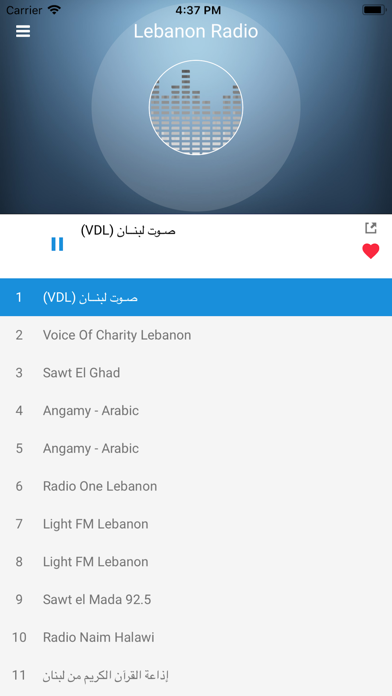 Lebanon Radio Station:Lebanese screenshot 4