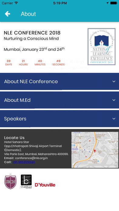 NLE Conference screenshot 3