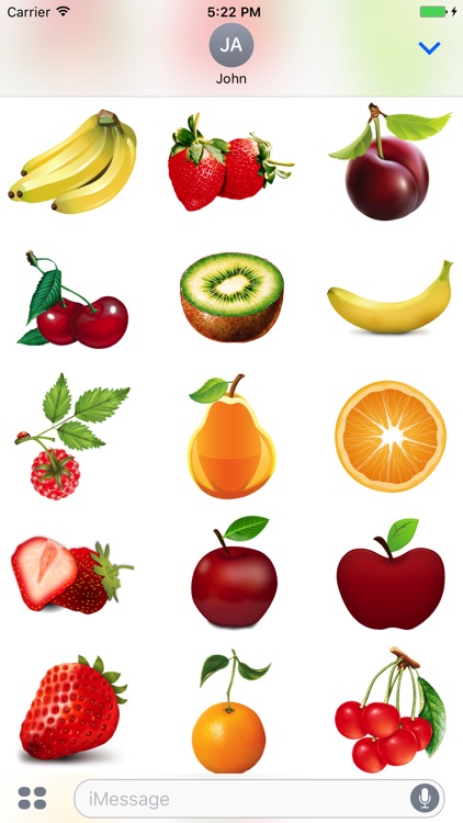 Cartoon Fruits