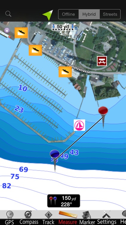 Zug - Aegeri Lakes GPS Charts screenshot-3