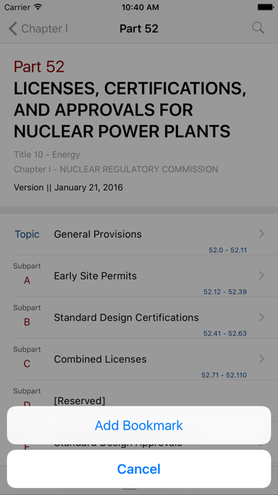 How to cancel & delete 10 CFR - Energy (LawStack Series) from iphone & ipad 3