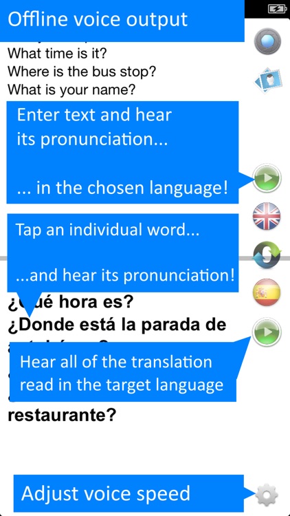 Offline Translator: Spanish HD screenshot-3