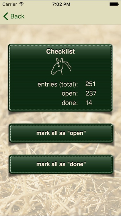 equiPment - equitation manager