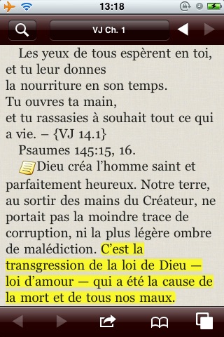 Les écrits de la d'Ellen White screenshot 2