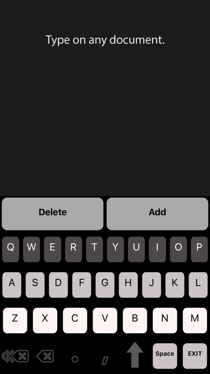 Modality Keyboard