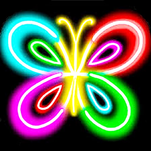 Drawing Pro:Neon lights effect iOS App