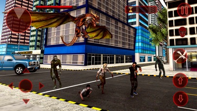 Dragon vs Zombie- War survival screenshot 2