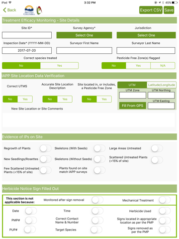 IAPP Forms screenshot 2