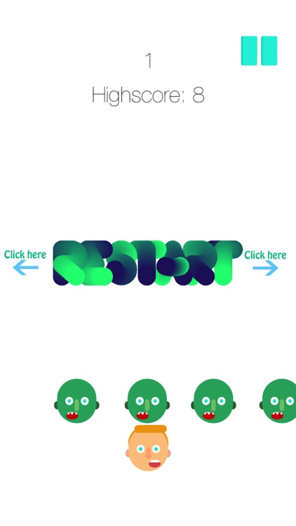 Zombie Attack - Dodge them!