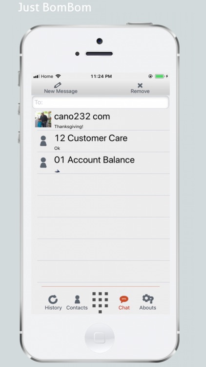 BomBom : Secret Chat, Send SMS screenshot-4
