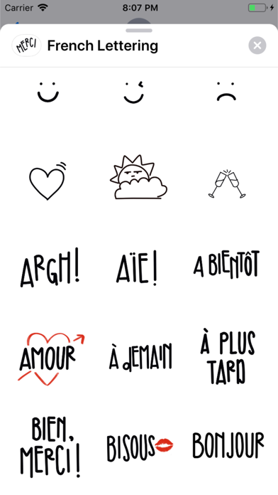 French Lettering screenshot 3