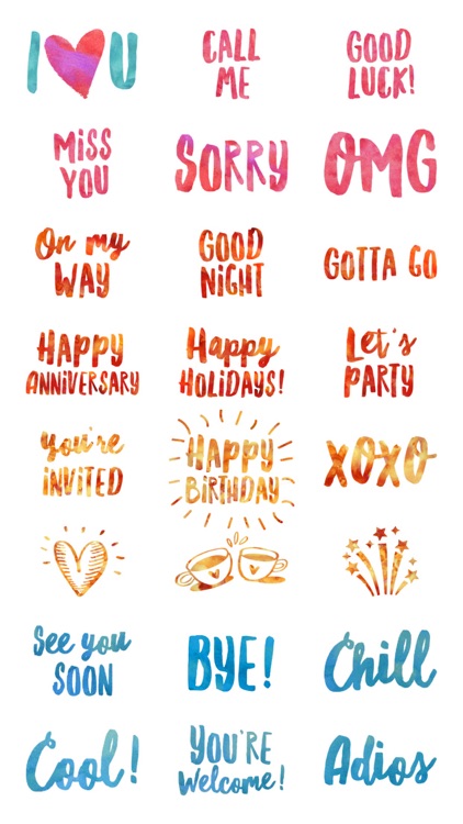 Everyday Greetings and Texts