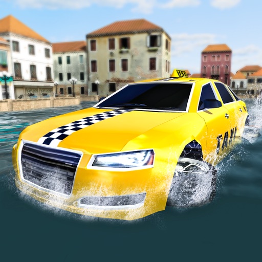 Water Taxi Car Driving 2018 icon