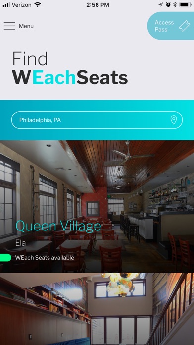 WEach Seats screenshot 2