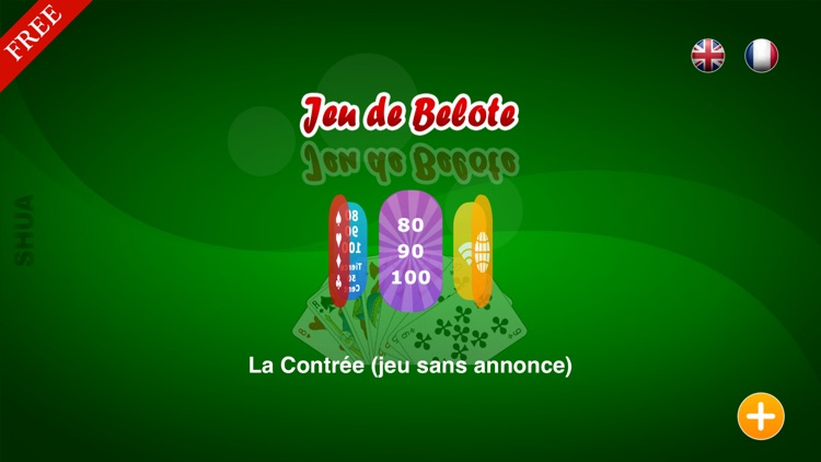Jeu de Belote SHUA for iPhone