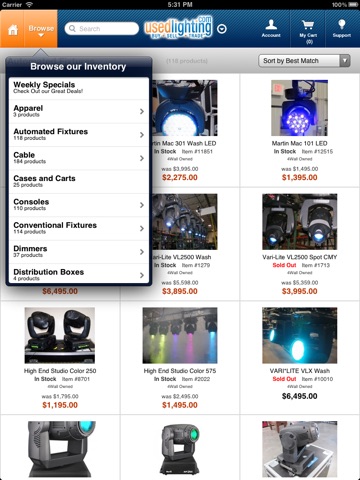 UsedLighting.com - On The Go! screenshot 3