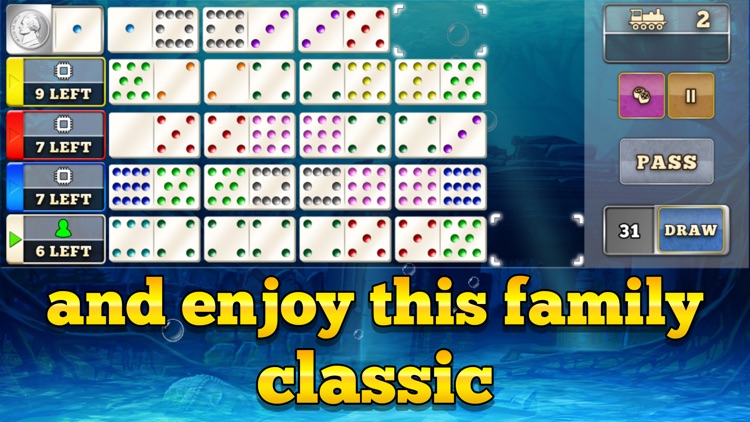 Mexican Train Dominoes Gold