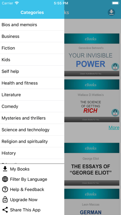 How to cancel & delete eBooks: Best of Books from iphone & ipad 3