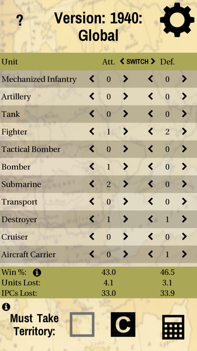 A&A Battle Calculator screenshot 2