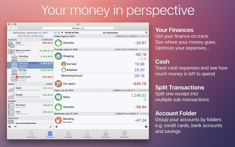 iFinance 4 Screenshots