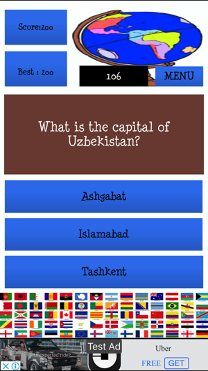 Capitals of the World Quiz(圖4)-速報App