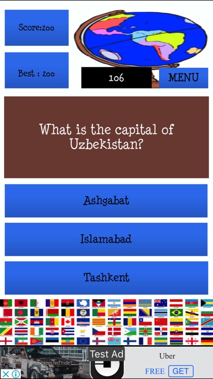 Capitals of the World Quiz screenshot-3