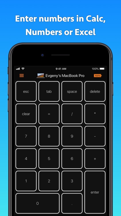 Remote KeyPad for Mac screenshot-0