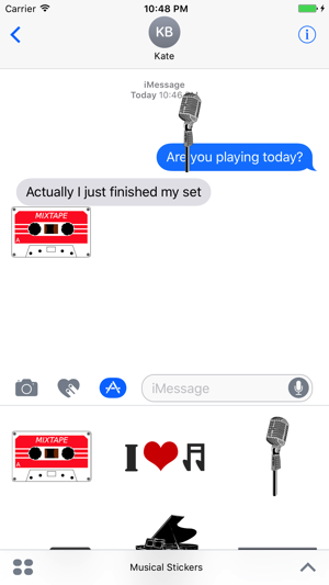 Musical Stickers