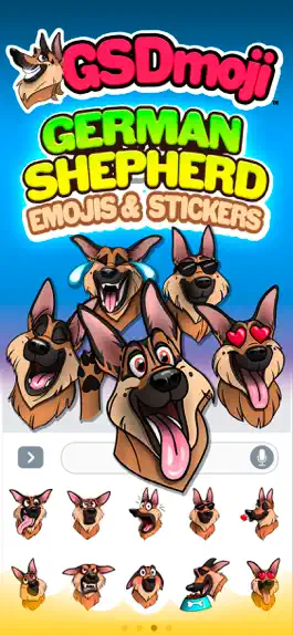 Game screenshot GSDmoji German Shepherd mod apk