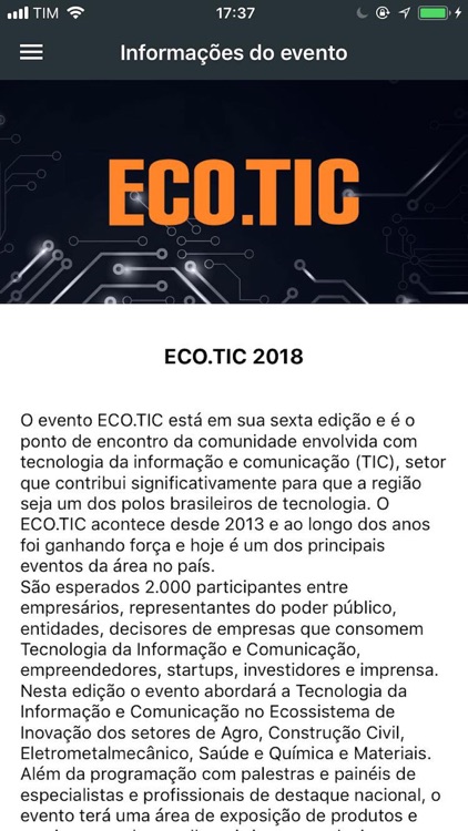 ECO.TIC 2018 screenshot-4