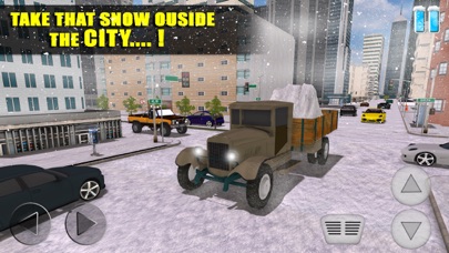 Snow Plow Truck Excavator Sim screenshot 2