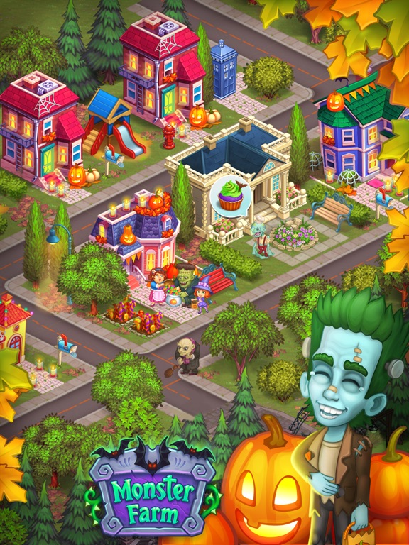 Скачать Monster Farm: Ферма - Хэллоуин