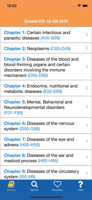 ICD-10-CM 2019 Diagnosis Codes(圖1)-速報App