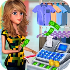 Activities of High School Girl Cash Register