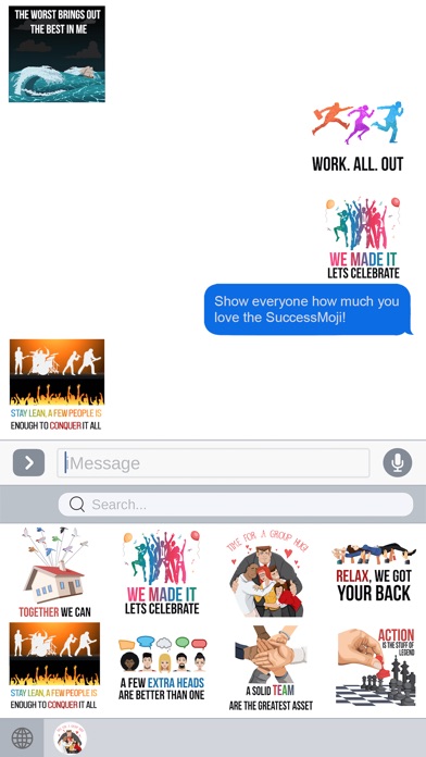 SuccessMoji screenshot 2