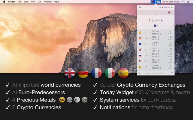 ‎Exchange Rates 2 (Legacy) Screenshot