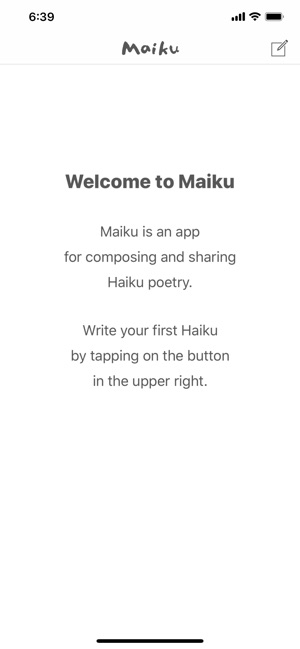 Maiku - A Haiku Composer(圖1)-速報App