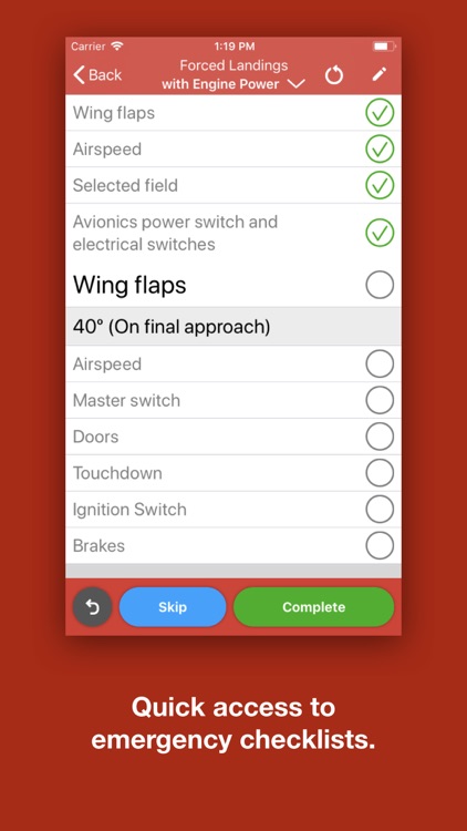 Airworthy Checklists screenshot-3
