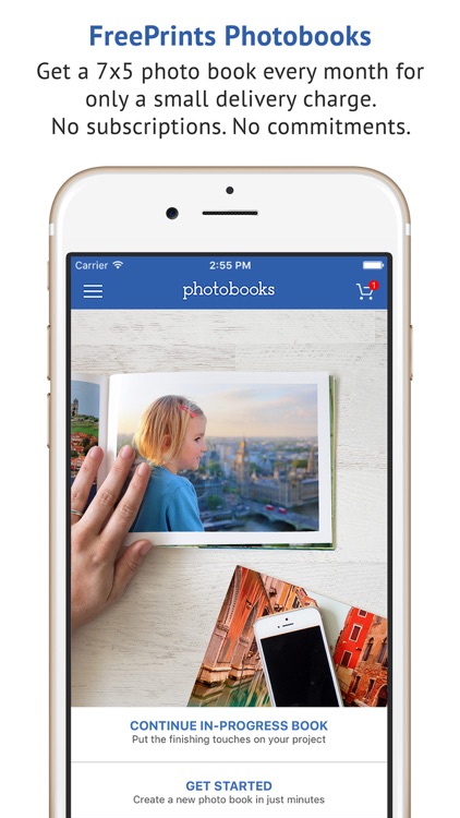 FreePrints Photobooks - Get a book every month