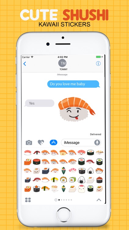 Sushi Kawaii Stickers screenshot-4
