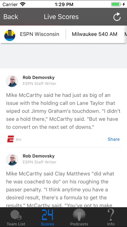 Green Bay Sports Radio Live screenshot-4